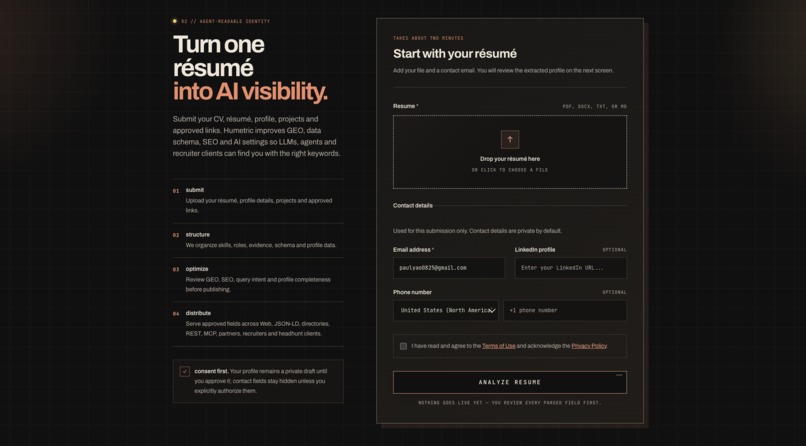 Humetric – screenshot 6