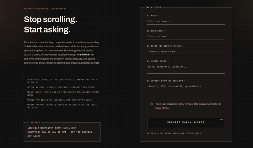 Humetric – screenshot 5