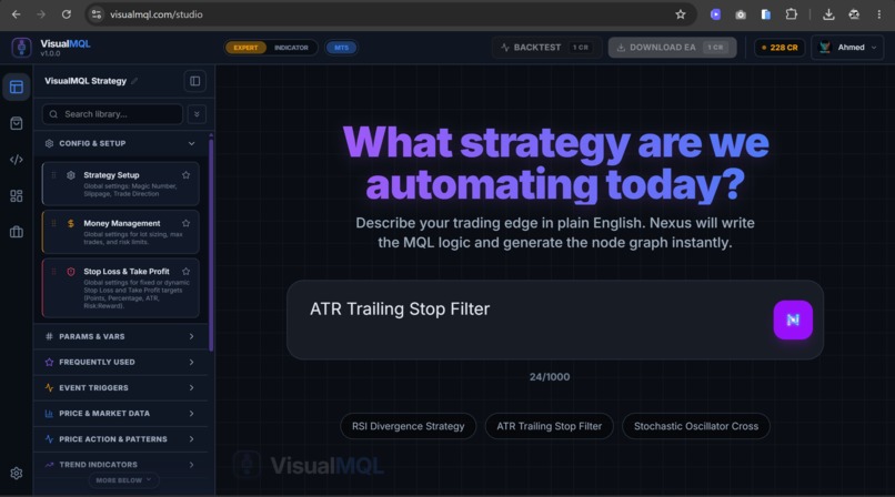 VisualMQL – screenshot 2