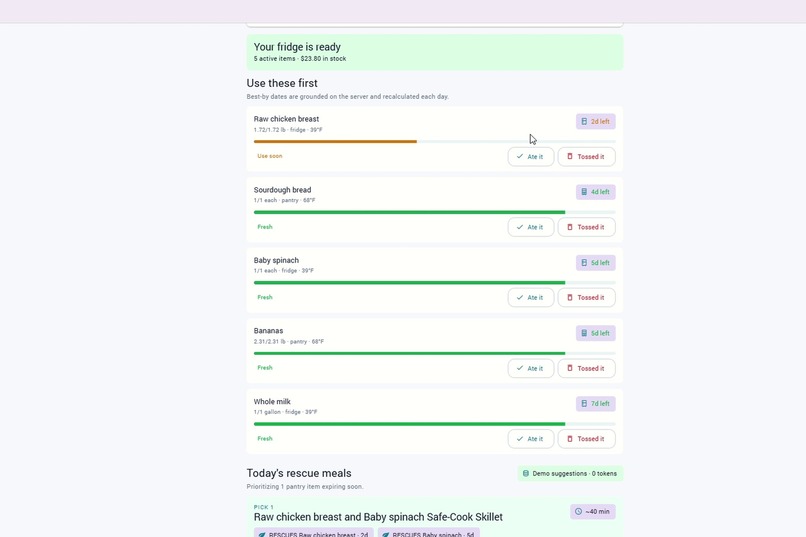 FreshLedger – screenshot 2
