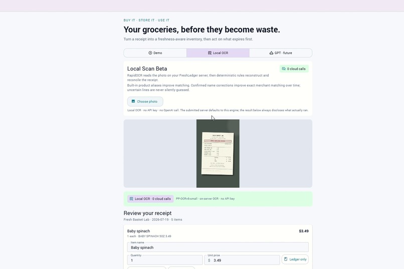 FreshLedger – screenshot 5