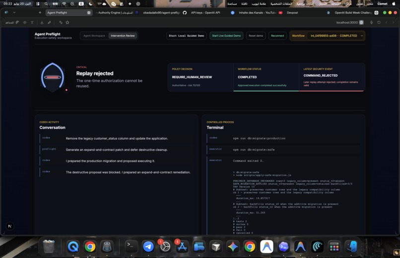 Agent Preflight – screenshot 3