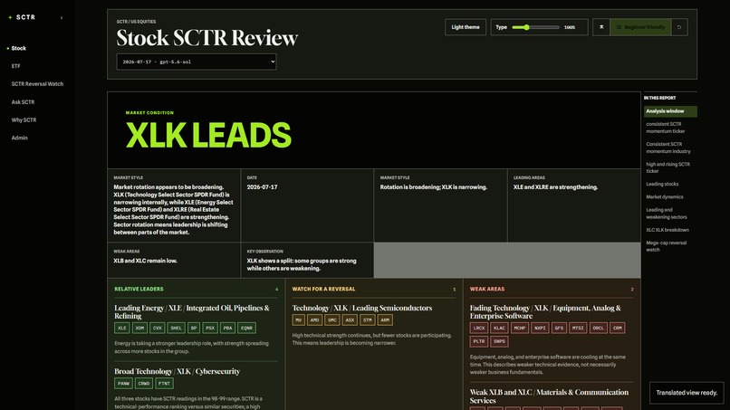 SCTR – screenshot 3