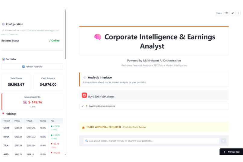 Corporate Intelligence Harness – screenshot 3