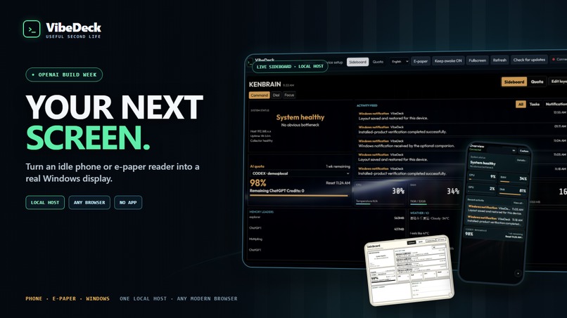 VibeDeck – screenshot 1