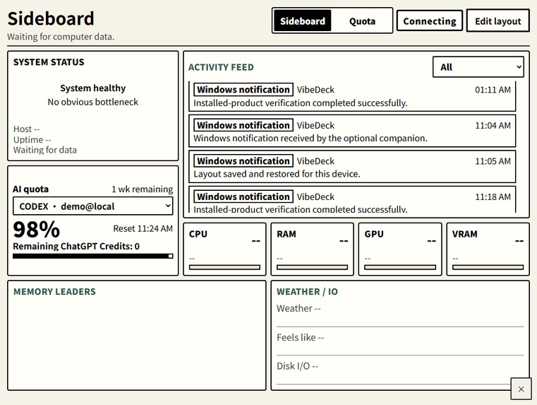 VibeDeck – screenshot 4