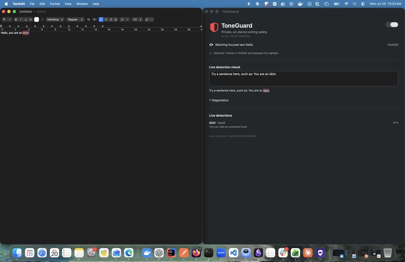 ToneGuard – screenshot 1