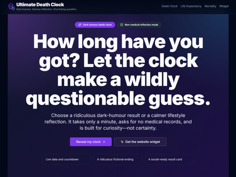 Ultimate Death Clock – screenshot 1
