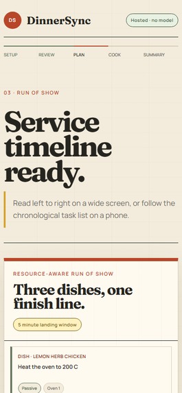 DinnerSync – screenshot 1