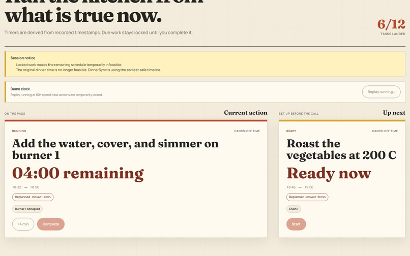 DinnerSync – screenshot 5