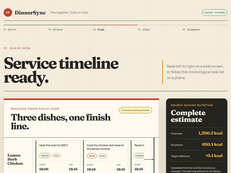 DinnerSync – screenshot 7