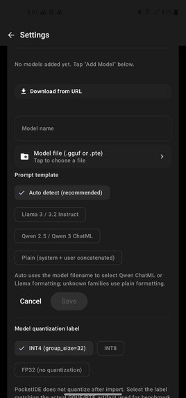 PocketIDE – screenshot 7