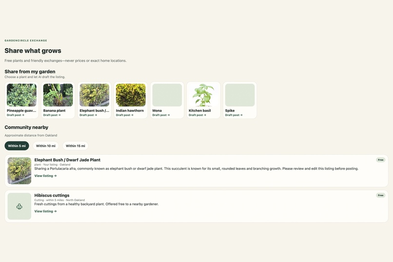 GardenCircle AI – screenshot 5