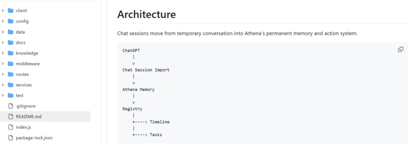 Athena: AI Operating System for Founders  – screenshot 10
