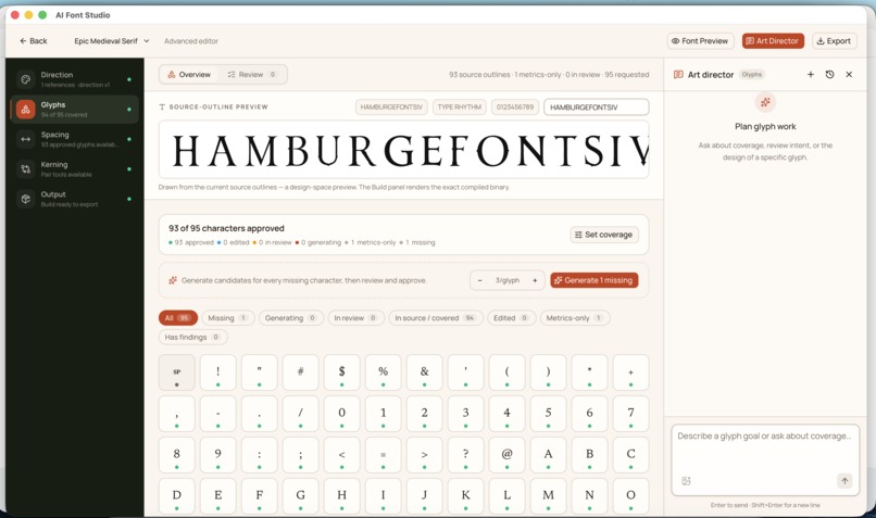 AI Font Studio – screenshot 3