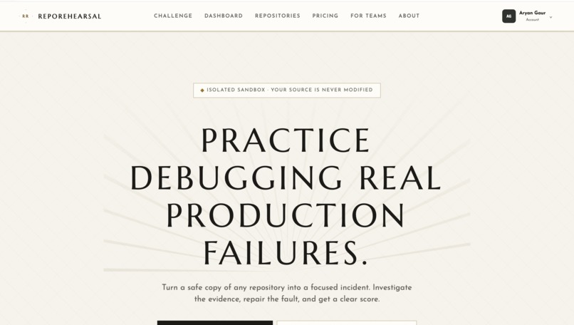 Repo Rehersal – screenshot 7