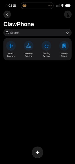 ClawPhone – screenshot 9