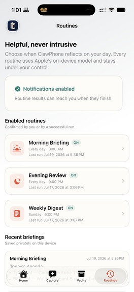 ClawPhone – screenshot 7