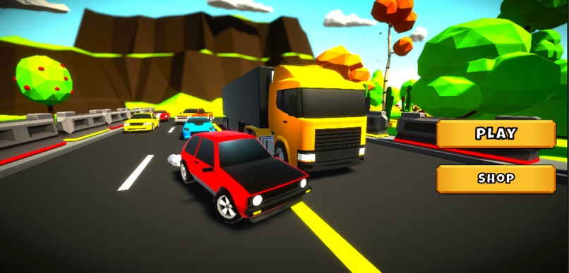 Endless driving traffic racer – screenshot 1