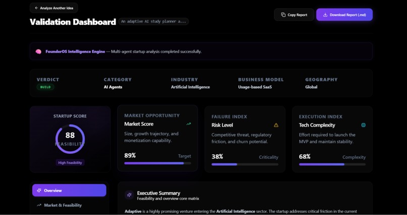 FounderOS AI – screenshot 12