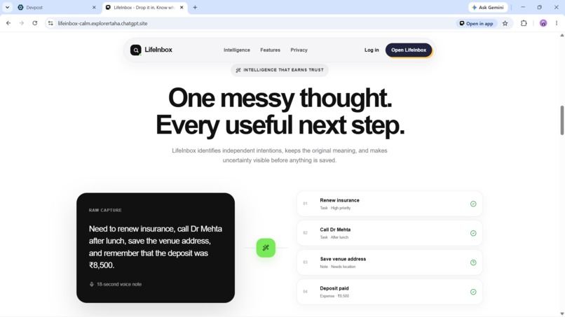 LifeInbox – screenshot 4