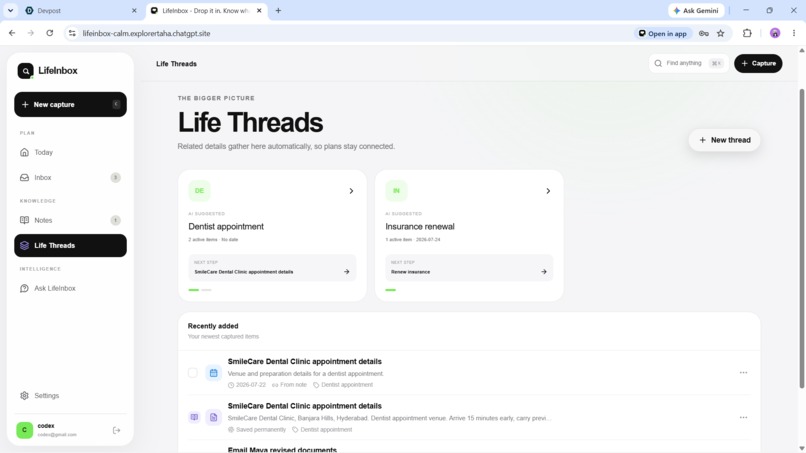 LifeInbox – screenshot 9