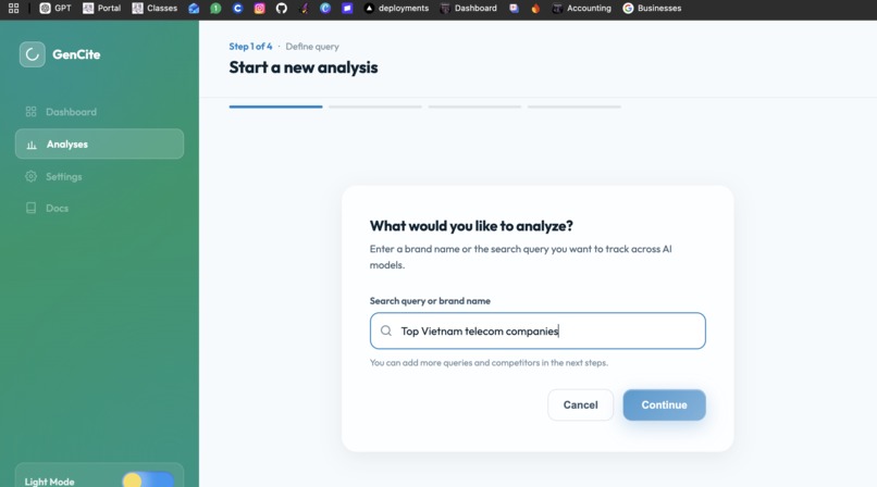Gencite  – screenshot 4