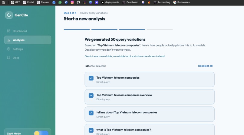 Gencite  – screenshot 7