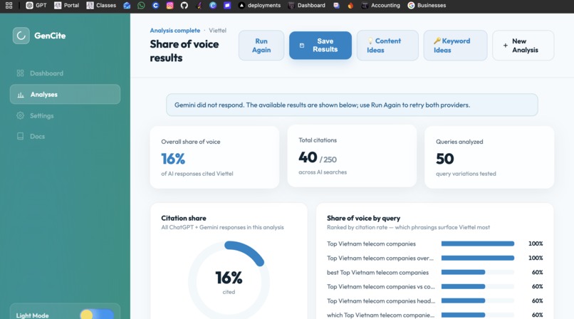 Gencite  – screenshot 9