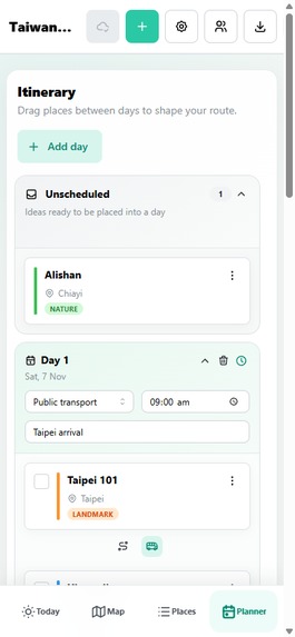 Trip Planner – screenshot 3