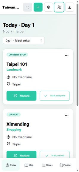 Trip Planner – screenshot 5