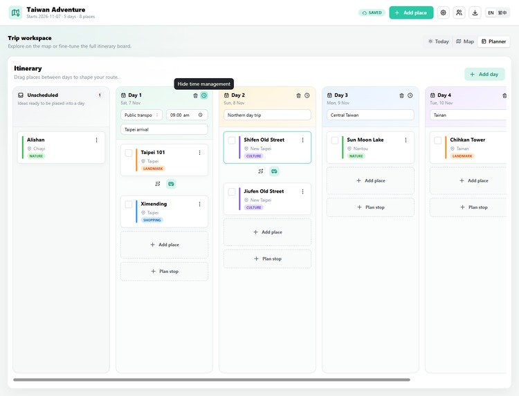Trip Planner – screenshot 7