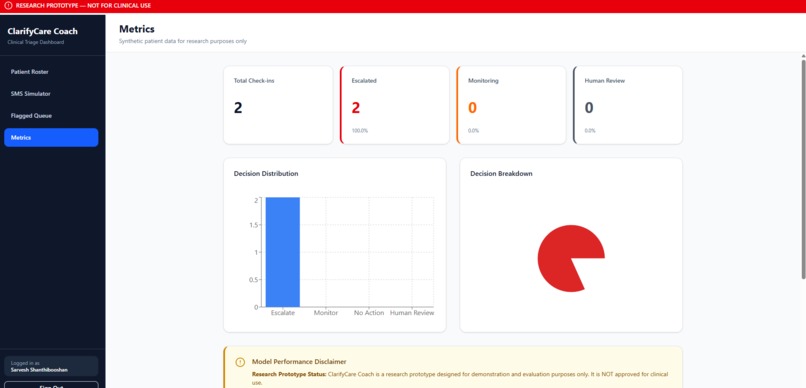 ClarifyCare Coach – screenshot 3
