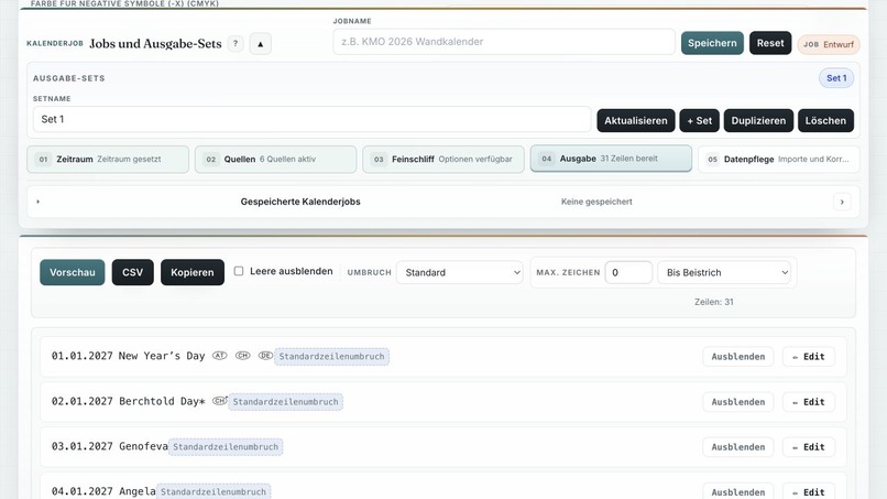 Kalender Importer – screenshot 3