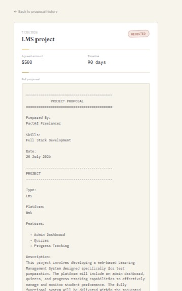 PactAI – screenshot 5