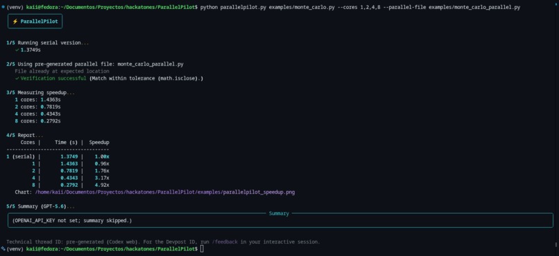 ParallelPilot – screenshot 1