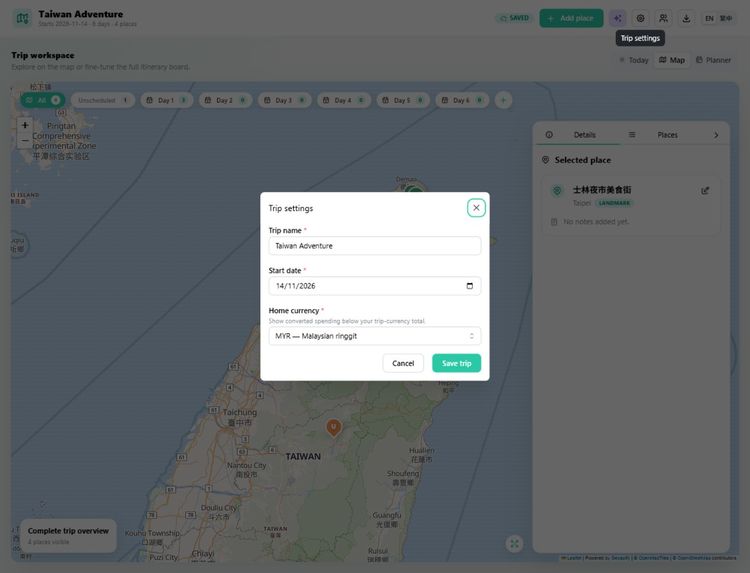 Trip Planner – screenshot 13