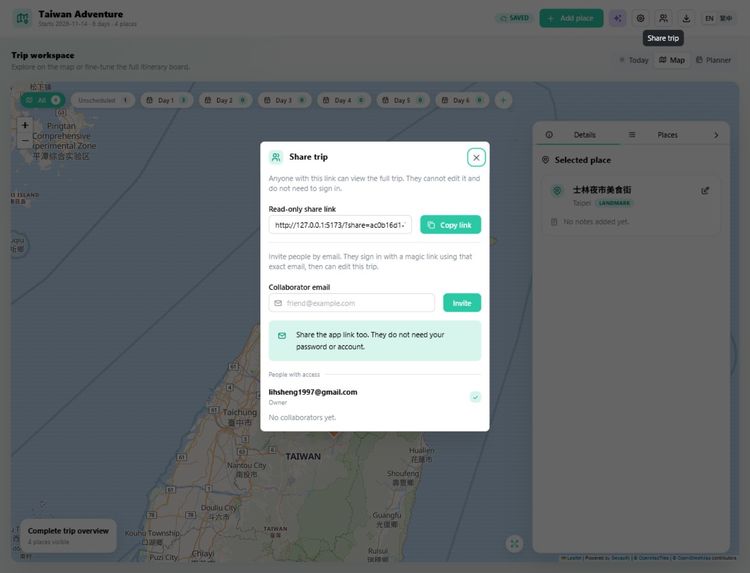 Trip Planner – screenshot 14
