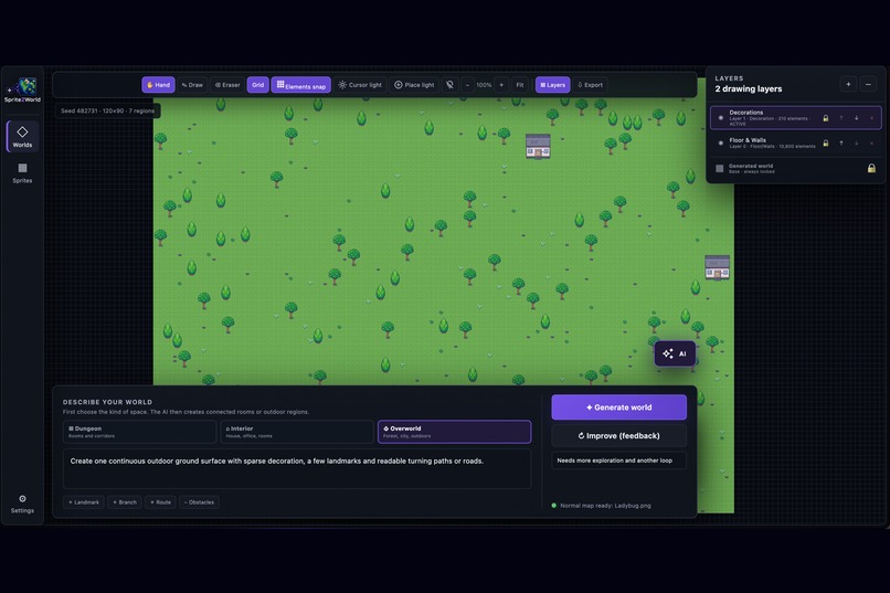 sprite2world – screenshot 6