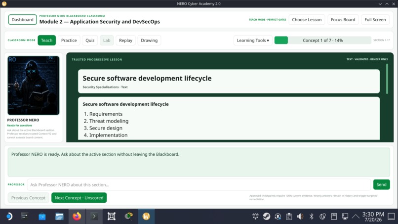 Project NERO: Adaptive AI Cyber Academy – screenshot 8