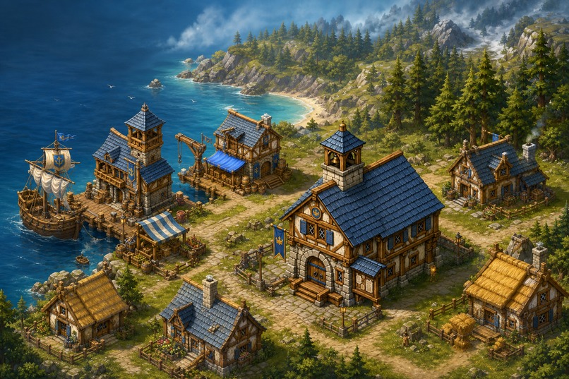 Crown Harbor - city builder game – screenshot 6