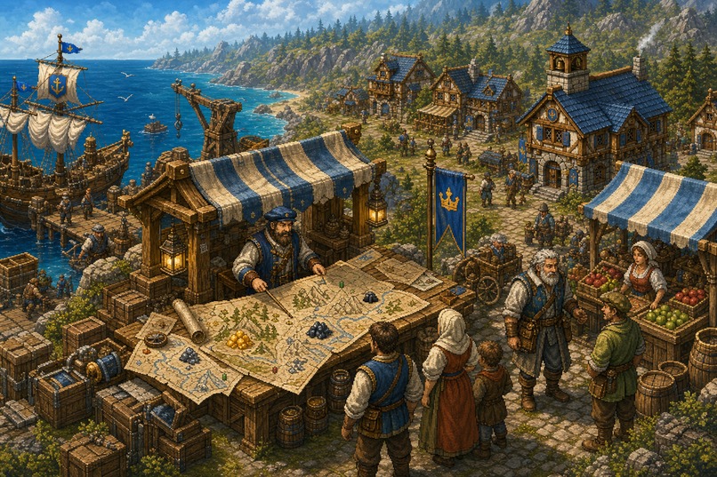 Crown Harbor - city builder game – screenshot 9