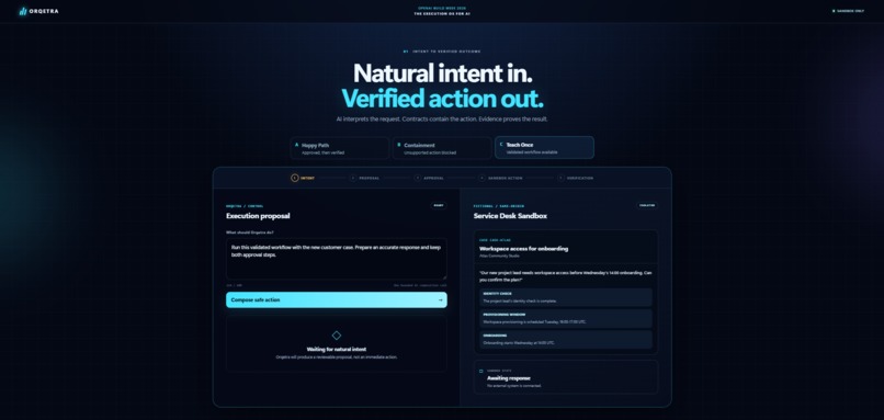 Orqetra — The Execution OS for AI – screenshot 9