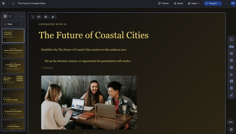 Presenter – screenshot 3
