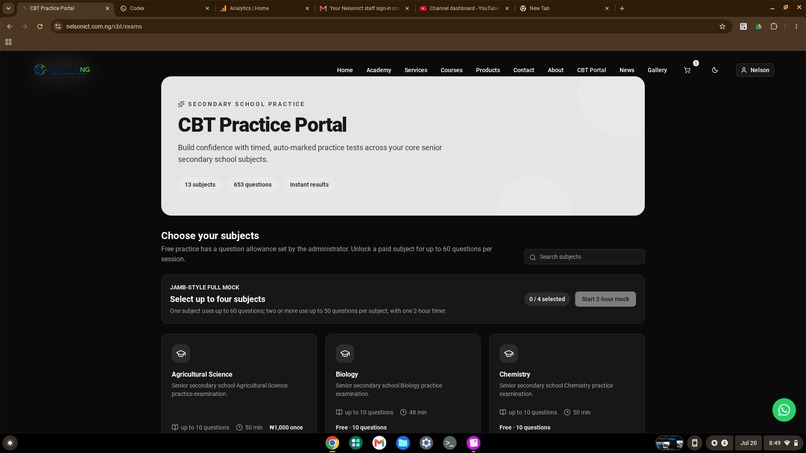 NelsonictNG — Intelligent School Learning Management System – screenshot 5