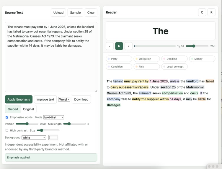 Salient Reader AKA (ReadMePls) – screenshot 3