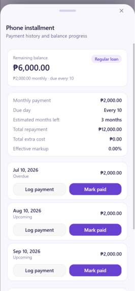 Vesper: Budget & Expense – screenshot 3