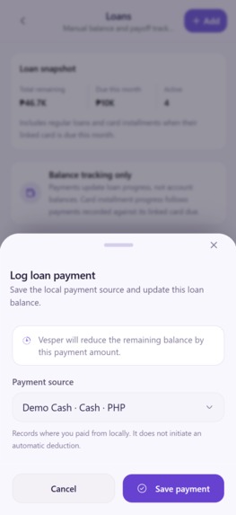 Vesper: Budget & Expense – screenshot 7