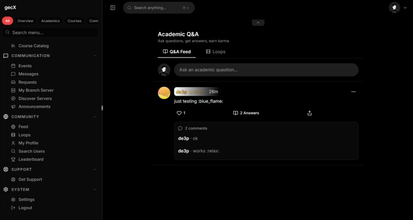 gecX – screenshot 1