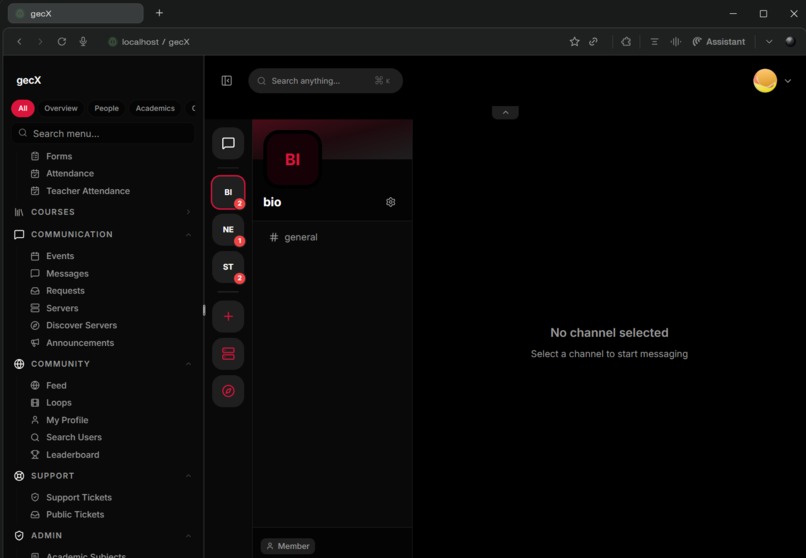 gecX – screenshot 2